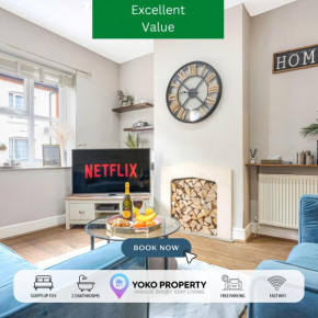 Colwyn House - Central Location - Free Parking, Pool Table, Super-Fast Wifi, Self Check-In and Smart TV with Virgin TV and Netflix by Yoko Property
